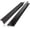 Black, variant on Stove Gap Covers 2PCS, Stove Gap Filler Stainless Steel,13.8'' to 27.5'' Adjustable Length,Range Trim Kit,Oven Stove Gap Guard Between Stovetop and Counter,Easy to Clean Heat Resistant, Black