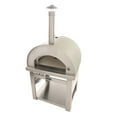 thumbnail image 3 of VENICE Outdoor Wood Fired Pizza Oven in Stainless Steel, 3 of 13