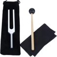 thumbnail image 1 of Weighted Acoustic Tuning Fork Set for Sound Therapy Slider Design Silver Gold Multiple Frequencies, 1 of 4