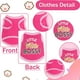 thumbnail image 4 of Ropa para perros, 4 piezas, para perros pequeños y niñas, color rosa, 4 of 6