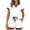 A-White, variant on Aboser Womens 2 Piece Outfits Solid Color Sweatsuits Sets Lapel Short Sleeve Half Zip Oversized Sweatshirt & Lounge Shorts Tracksuit