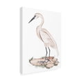 thumbnail image 2 of Melissa Wang 'A White Heron I' Canvas Art, 2 of 4