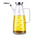 thumbnail image 2 of Injueey Dispensador de aceite resistente al calor, dispensador de aceite con boquilla libre, boquilla grande de vidrio para aceite de cocina Cocina y Comedor gran tamaño 1000ml, 2 of 6