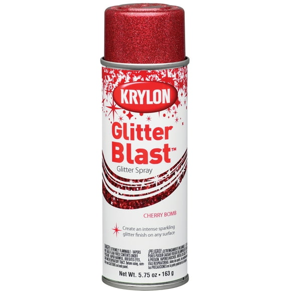 Glitter Blast Aerosol Spray 5.75oz-Cherry Bomb