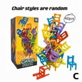 thumbnail image 5 of Mini Colourful Chair Stacking Tower Balancing Game Pile-Up Training Toys C, 5 of 9