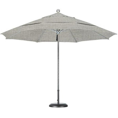 California Umbrella Luxy118 5402 Dwv 11 Ft Single Piece Pole Octagonal Market Umbrella With Pulley Lift Sunbrella Fabric Stainless Steel Frame 44 Granite Walmart Canada
