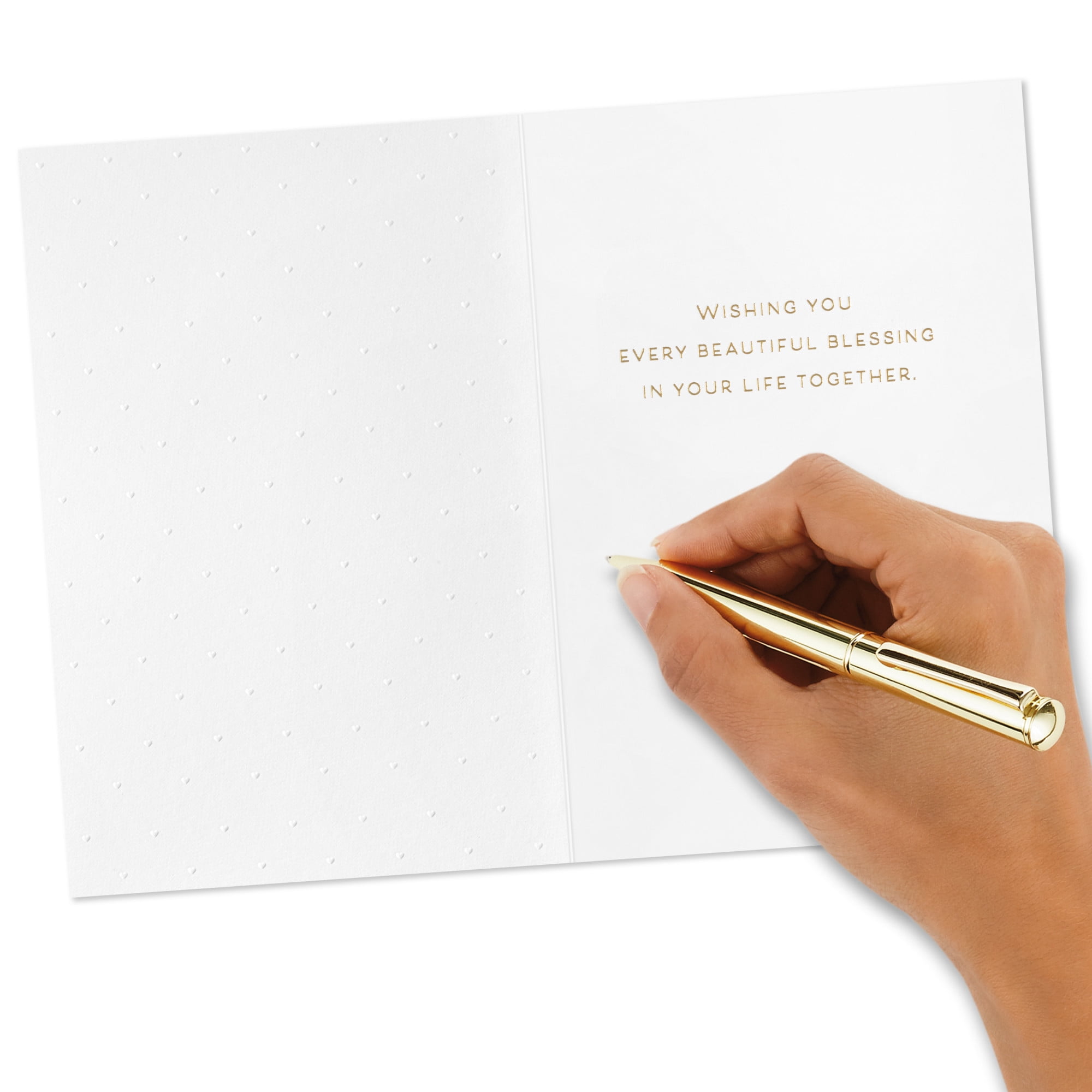 Hallmark Signature Wedding Card (Beautiful Blessings)