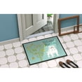thumbnail image 4 of Carolines Treasures BB7603JMAT Welcome Friends English Bulldog White Doormat 24x36 36"L x 24"W multicolor, 4 of 4