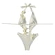 thumbnail image 4 of Traje de baño de 2 piezas para mujer, trajes de baño para mujer, bikini de dos piezas con espalda descubierta y vendaje, conjunto de ropa de playa para mujer, 4 of 4