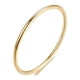 thumbnail image 1 of Anillo de acero de titanio fino de 1 mm, versátil y elegante, para mujer. Anillo liso con forma de cola. Joyería., 1 of 1