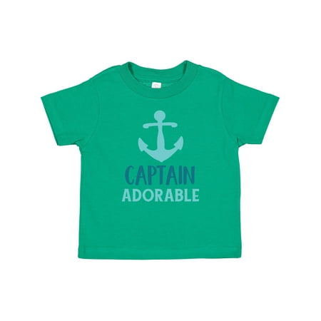 

Inktastic Captain Adorable Boat Anchor Sailor Sailing Gift Baby Boy T-Shirt