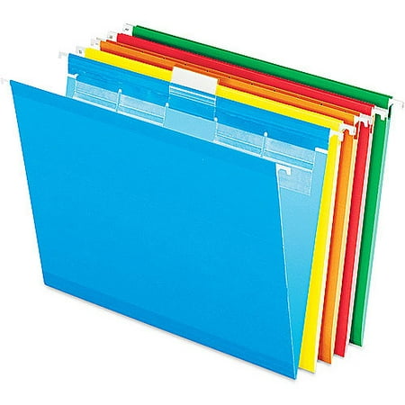 Pendaflex Reinforced Hanging Folders Letter 25 Per Box Available In Assorted And Various Pendaflex 4152 1 5 Template
