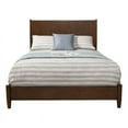 thumbnail image 5 of Home Square 3 Piece Set with Full Platform Bed and 2 Nightstands in Walnut Brown, 5 of 11
