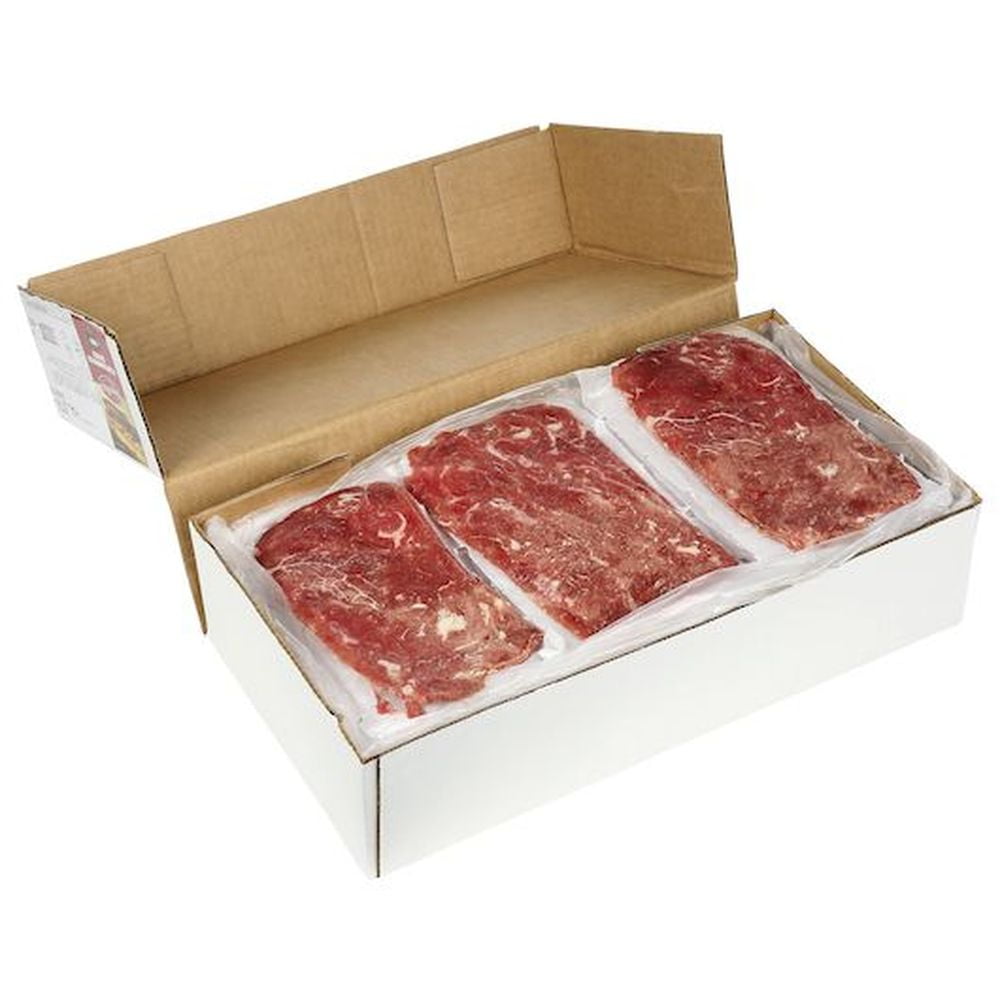 Original Philly Cheesesteak Halal Seasoned Beef Sandwich Slice, 4.15 Ounce 40 per Case