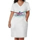 thumbnail image 3 of Boy Swimming Butterfly Stroke Watercolor Sport Gift Loose Pocket Dress dresses for official occasions women's fashion dresses, 3 of 7