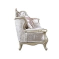 thumbnail image 3 of Kerra Sofa with Accent Pillows, Beige Fleur De Lis Velveteen 97 Inch, 3 of 6