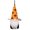 F, variant on Halloween Faceless Plush Hanging Ornament Mini Hat Gnome Pendant Soft Non-woven Fall Holiday Decor for Halloween Tree Door Window Mantel Party Home Store Display, 1 Pack