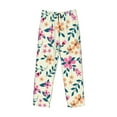 thumbnail image 4 of Disketp Cute Flower Men'S Pajama Pants - Ultra Soft Fleece Sleep And Lounge Pants (Size: S-Xxl), 4 of 9