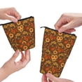 thumbnail image 3 of Xecao Chicken And Rooster Print Telescopic Pencil Bag Pen Holder Pop Up Stationery Case Stand-up Retractable Transformer Bag Standing Organizer, 3 of 6