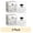 Matte black, variant on Better Homes & Gardens Architectural Semi-Flush Mount Ceiling Light, Matte Black Finish, Clear Glass Shade