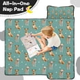 thumbnail image 4 of Chihuahua and Footprints Toddler Nap Mats for Kids Preschool,Sleeping Mat Bag or Kids,Toddler Sleeping Bag,Toddler Nap Mat or Daycare, 4 of 6