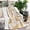 Golden Retriever With, variant on Golden Retriever with Bones and Paws Blanket,Comfortable Soft Flannel Throw Blanket,All Season,Warm Lightweight Blankets for Sofa Bed Couch Living Room Chair,40"x50"