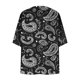 thumbnail image 5 of Cárdigan de manga larga para mujer, blusa informal estampada con bolsillo, abrigo tipo cárdigan para mujer, 5 of 5