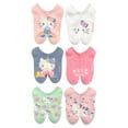 thumbnail image 6 of Hello Kitty, Girls No-Show Socks, 6-Pack, Sizes S-L, 6 of 6
