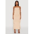 thumbnail image 2 of Womens Side Fringe Maxi Tube Dress, 2 of 4