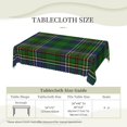thumbnail image 6 of Rectangle Table Cloth, Cockburn Scottish Plaid Printed Tartan Resistant Washable Tablecloth Decorative Table Cover for Dining, Indoor and Outdoor, 6 of 6