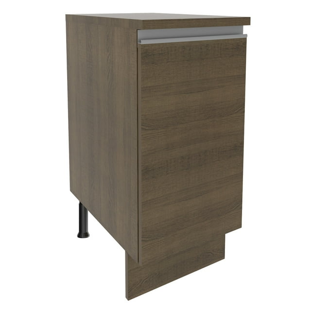 Mueble de Cocina MADESA Glamy 35 cm 1 Puerta Marrón