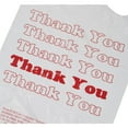 thumbnail image 4 of SSWBasics Premium Thank You T-Shirt Bags - 500 - Pack  18” x 8" x 30"  .48mil HDPE Thickness - Ideal for Restaurants  Retail  Grocery  Takeout - Standard Supermarket Size - Strong and Durable, 4 of 7