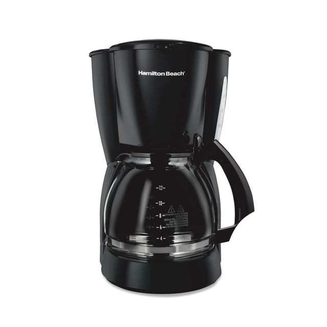 Cafetera Hamilton Beach 12 Tazas Mod. 49316G-MX Color Negro