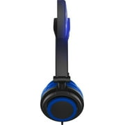 Hype Wired Blue LED Cat Ear Headphones with 3.5mm Jack Plug