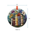 thumbnail image 5 of Book Flower Window Ornament Style, Suncatcher Window Hanging, Bookish Gift, Librarian Gift, Exchange Gift, Book Club, Gifts for Women, 2025, Holiday 2025, Festive Home Accent,, 5 of 5