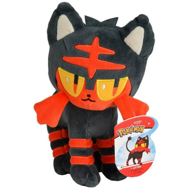 Wicked Cool Pokemon Plush Doll Stuffed Animal Toy 8" Litten Soft and