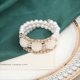 thumbnail image 5 of 6 Servilleteros con Forma de Bola de Perla, con Hebillas Ajustables para Bodas y Cenas., 5 of 5