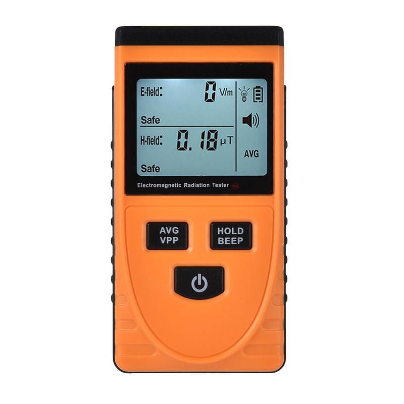 Famure EMF Meter Radiation DetectorHandheld EMF Dosimeter Tester
