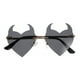 thumbnail image 3 of KAKOWELY Gafas de sol de moda sin montura para fiestas, con forma de corazón, para mujeres y hombres., 3 of 4