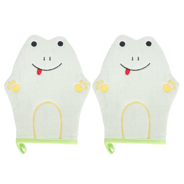 Miangastore Serviettes de Frottage Serviette Coton 2 Pcs 8.25x6.88 Po