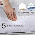 thumbnail image 2 of Bed Pillows for  - Standard/Queen Size Set of 4 Luxury Hotel Quality Pillows for Side Back and Stomach S pers, Breathable Fluffy Pillow Soft Bed Pillows (4pcs, Standard), 2 of 6