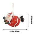 thumbnail image 3 of Décorations de Sapin de Noël, Pendentif de Noël Mignon en Résine Mini Originalité Pendentif de Noël Fournitures de Décoration pour la Maison Petit Pendentif de Sapin de Noël Décoration de Fête de Noël Pendentif, 3 of 6