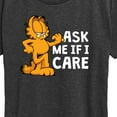 thumbnail image 3 of Garfield - Ask Me If I Care - Women's Short Sleeve Graphic T-Shirt, 3 of 5