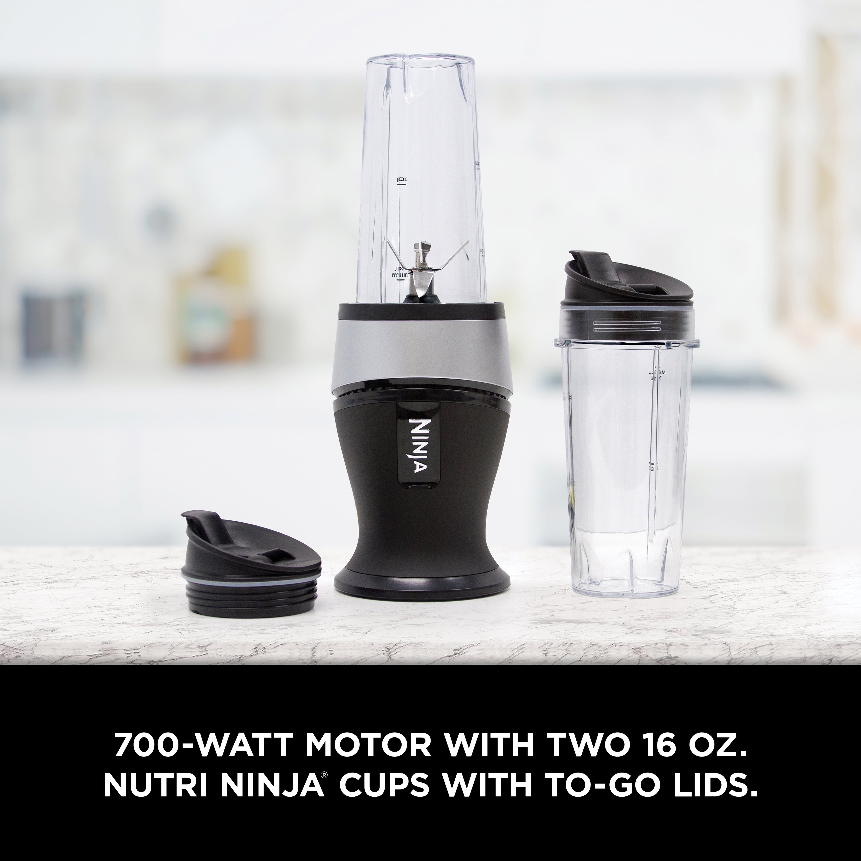 Ninja Personal Blender 700 W 16 oz, Black