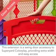 thumbnail image 5 of Toddleroo by North States Superyard Colorplay Ultimate Extensión de 2 paneles, fabricado en EE. UU.: aumenta el espacio de juego hasta 34.4 pies cuadrados (agrega 64", multicolor), 5 of 5