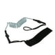 thumbnail image 3 of Cuerda de seguridad para remo de Kayak, accesorios de tabla de Paddle ajustables de resistencia duradera para antipérdida, azul transparente, 3 of 8