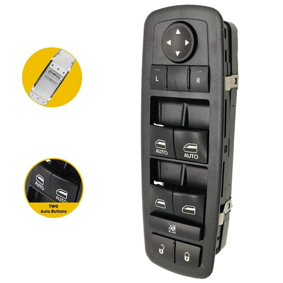 For 2011-2013 Jeep Grand Cherokee Front Left Master Power Window Door Switch