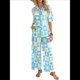 thumbnail image 2 of Conjunto de 2 Piezas de Chándal de Verano para Playa con Camisa de Corta y Botones para Mujer, Top Estampado, Pantalones Cortos de Descanso Tablero de Ajedrez M, 2 of 10