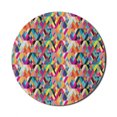 thumbnail image 1 of Abstract Mouse Pad for Computers, Bauhaus Style Pattern of Geometric Shapes as Colorful Diagonal Tiles Modern Print, Round Non-Slip Thick Rubber Modern Mousepad, 8" Round, Multicolor, by Ambesonne, 1 of 2