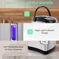 thumbnail image 3 of RUIE Electric Water Boiler,5-Liter Hot Water Dispenser with LCD Display and 3 Dispensing Modes,Stainless Steel,Timer Function,Water Boiler for Home Office Kitchen, 3 of 10